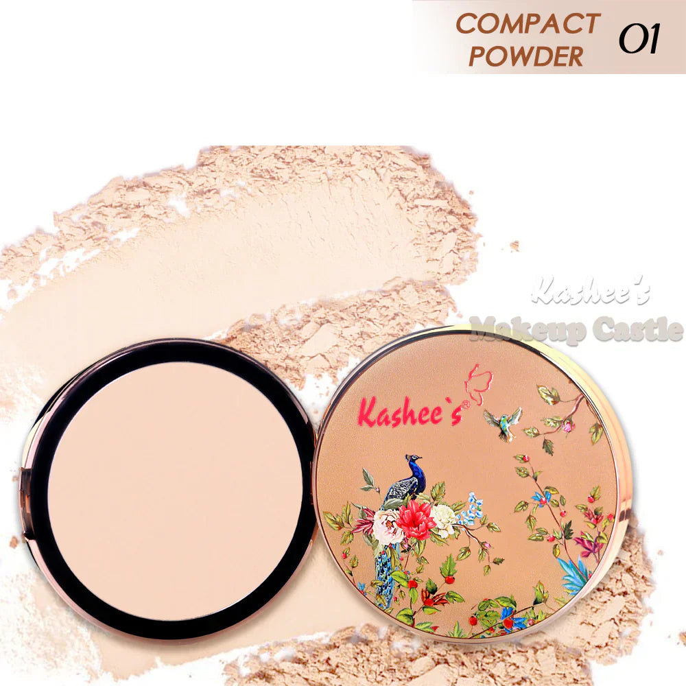 Kashee's Eventone High Coverage Foundation+Free Gift (Kashees Compact Powder).